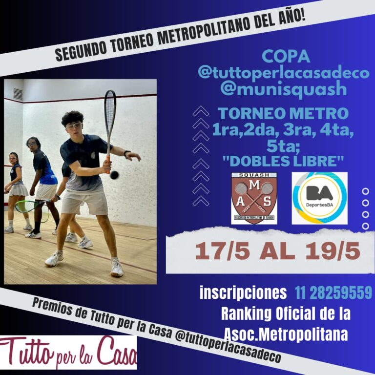 Torneo metropolitano.